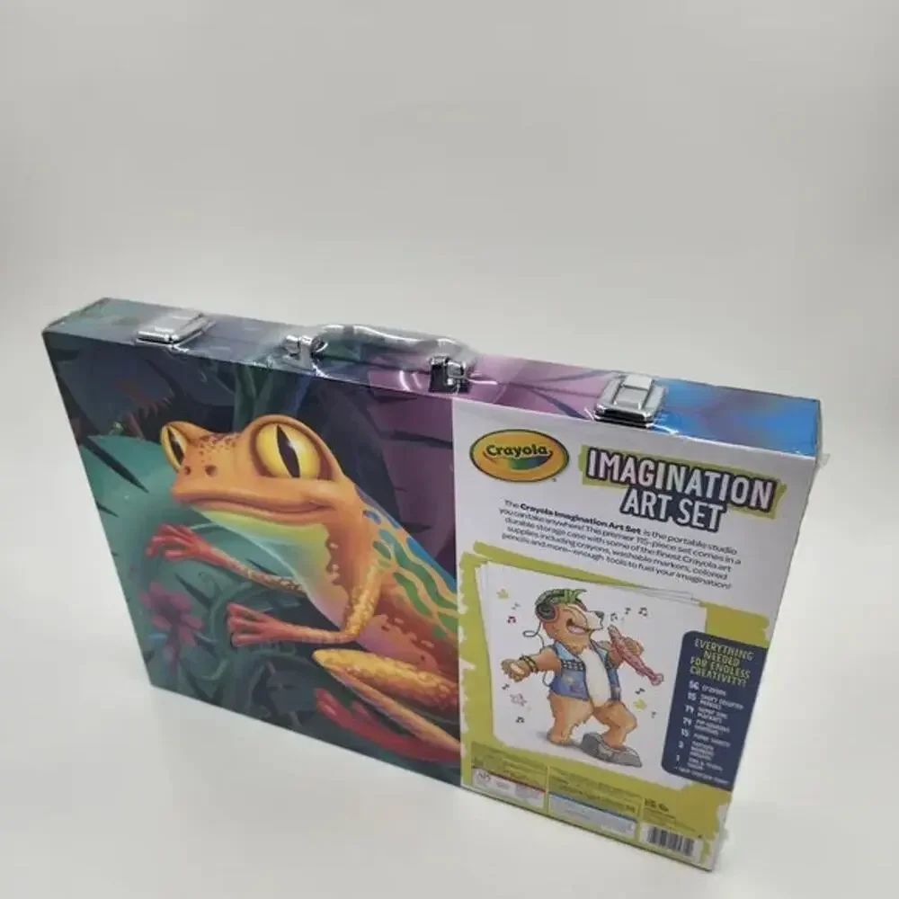 Crayola Imagination Art Coloring Set, 115 Pcs, Art & Craft Kit Drawing Coloring